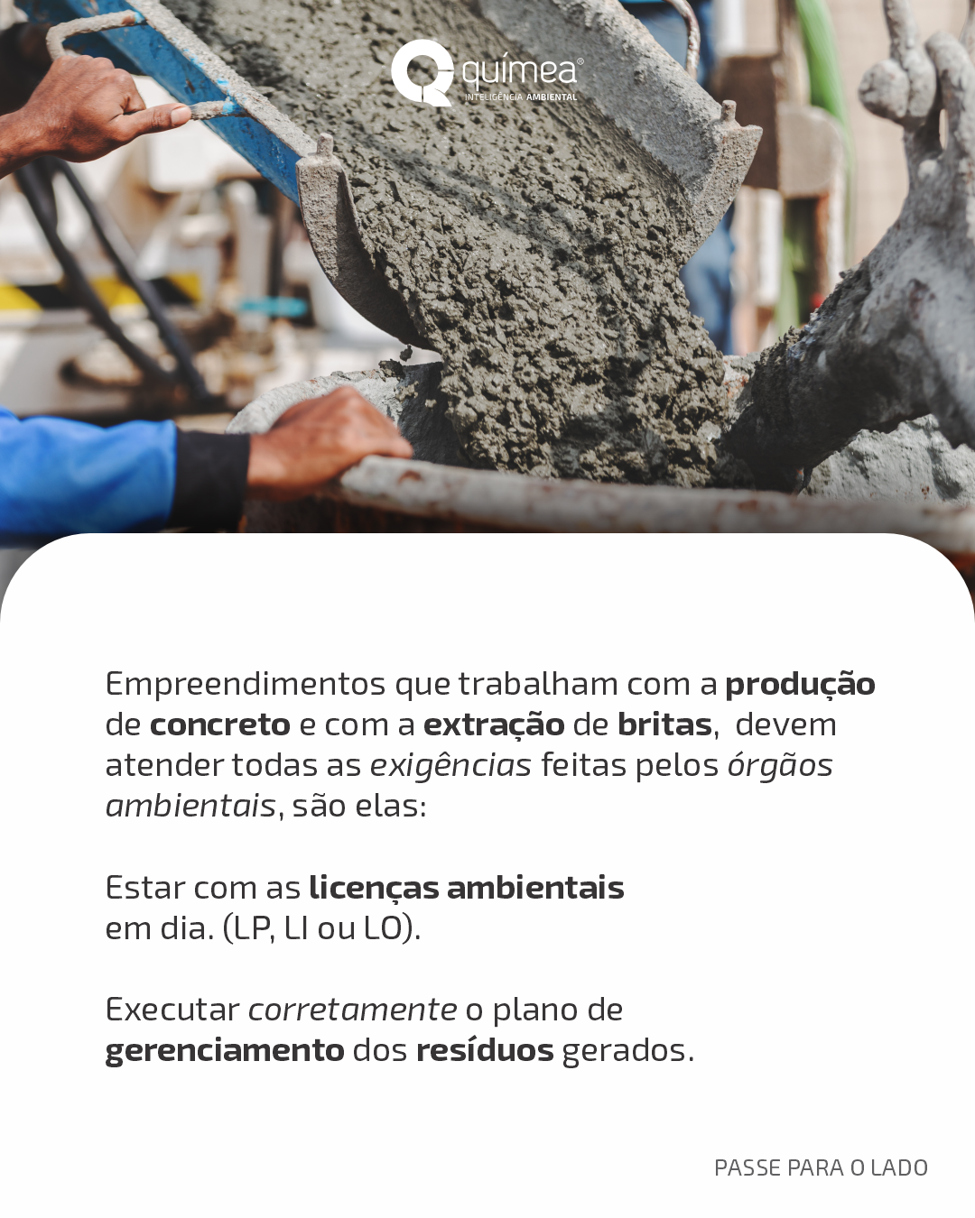 Britagem e usina de concreto: atividades licenciáveis do ramo da construção civil